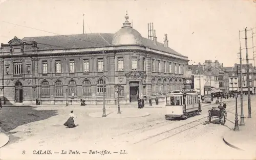 C029 Frankreich, Calais Post Vintage Postkarte