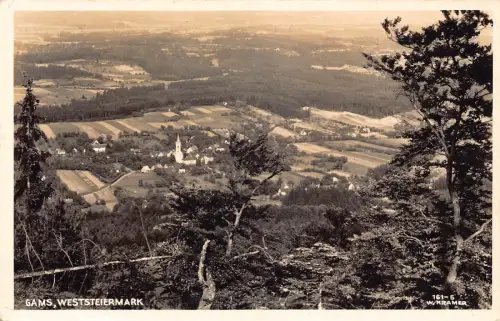 C039 Österreich, Gams Weststeiermark 1954 alte Postkarte