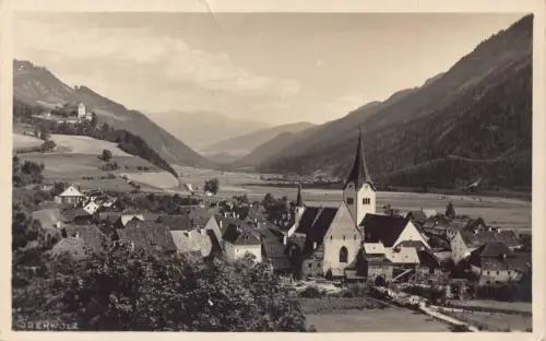 C039 Österreich, Oberwölz Dorf 1923 alte Postkarte