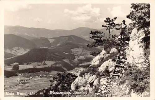 C041 Österreich, Hohe Wand Naturpark 1961 alte Postkarte