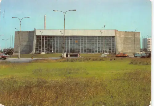 B231 Polen 1988 Tychy Miasto zbudowane mit Polsce Ludowej Industriepostkarte