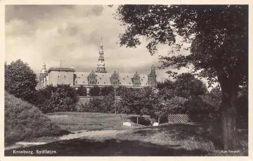 B237 Finnland Kronborg Schloss Sydflojen RPPC Postkarte