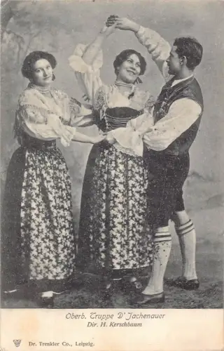 B258 Deutsche Tanzkapelle 1906 Oberb Truppe D Jachenauer AK
