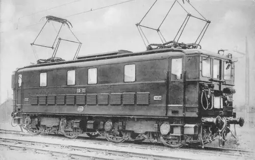 Frankreich Elektrolok Maschine BB 101 Zug Postkarte C322