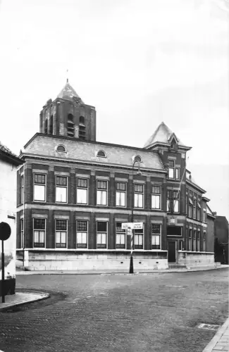 Niederlande 1974 Gemeentehuis Monsterhaus Vintage Postkarte
