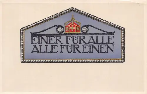 L108 Deutschland 1. Weltkrieg Propaganda Vintage Postkarte