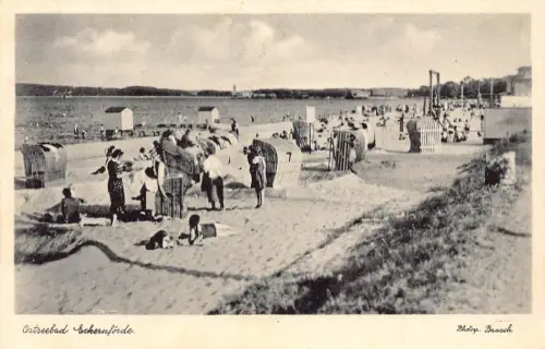 L107 Deutschland Ostseebad Eckernforde AK