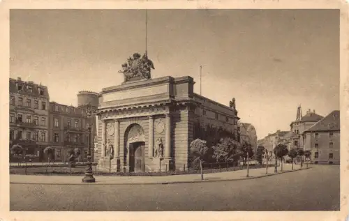 Deutschland Berliner Tor Tor Berlin Vintage Postkarte