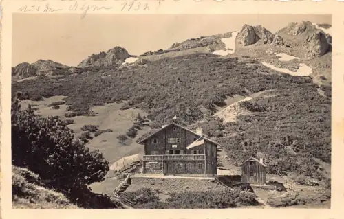A148 Österreich 1932 Carl v Stahlhaus 1731m Torrener Joch alte Postkarte