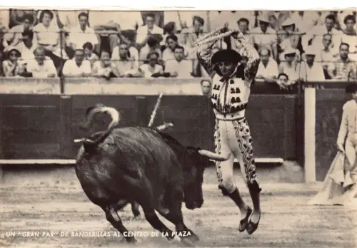 L044 Spanien Corrida de Toros Stierkampf Echtfoto Postkarte