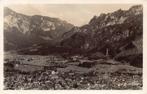 L156 Deutschland REICHENHALL Panorama, Berg Vintage Postkarte
