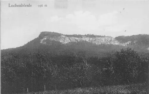 L211 Deutschland Lochenhoernle 956 m Berge Vintage Postkarte