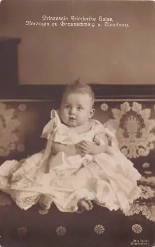 L039 Deutschland Prinzessin Friederike Luise Herzogin von Braunschweig Königtum Postkarte