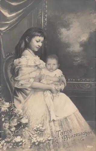 L094 Postkarte Deutsches Königtum Tante Prinzessin