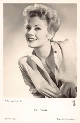 Kim Novak Filmstar Kino Vintage Postkarte