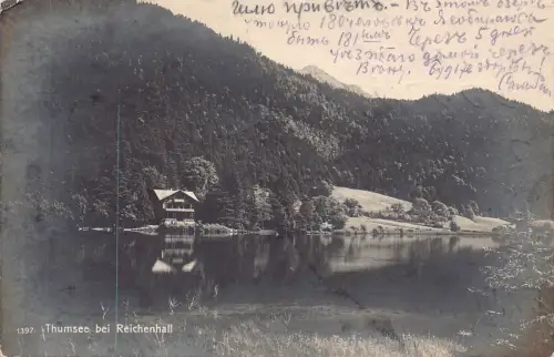 Deutschland 1905 Thumsee beim Reichenaller See alte Postkarte
