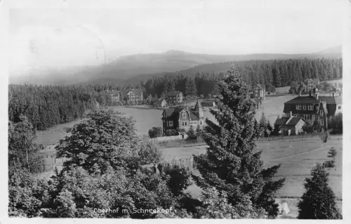 Deutschland 1928 Oberhof Schneekopf alte Postkarte