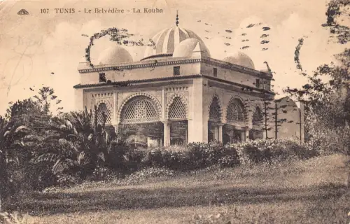Tunesien Tunis 1915 Le Belvedere La Kouba alte Postkarte