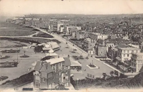 Frankreich Dieppe Gesamtansicht Vintage Postkarte