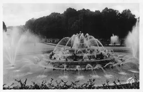 Frankreich Versailles Latone Becken und Große Gewässer Vintage Postkarte