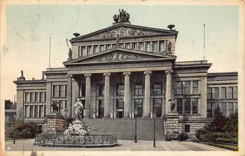 Deutschland Berlin 1911 Schauspielhaus Haus Vintage Postkarte