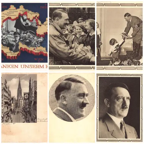 Drittes Reich Propaganda Deutschland 2. Weltkrieg Lot 8 alte Postkarten L565