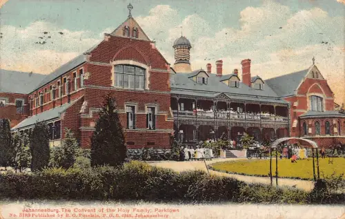 Südafrika Johannesburg 1911 Kloster der Heiligen Familie Parktown Postkarte