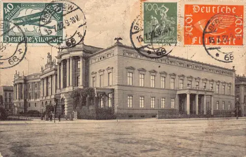 Deutschland 1922 Palais Kaizer Wilhelm I Schloss Berlin Postkarte C349