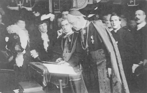 England Legat & Erzbischof von Westminster Religiöse Prozession London Postkarte