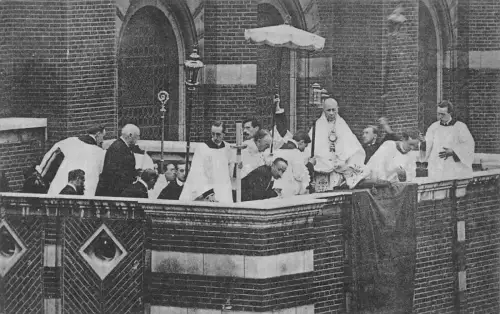 England London Segen vom linken Balkon Kathedrale religiöse Postkarte