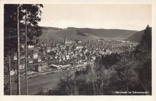 L323 Deutschland 1931 Neustadt im Schwarzwald alte Postkarte