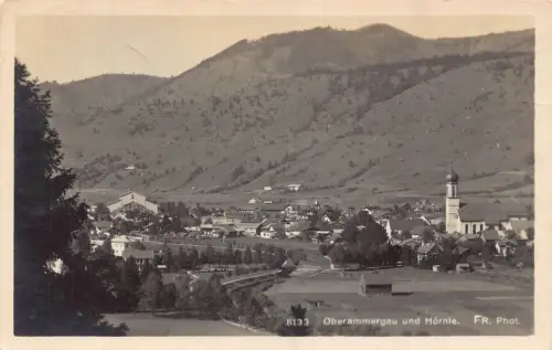 L320 Deutschland 1927 Oberammergau und Hoernle alte Postkarte