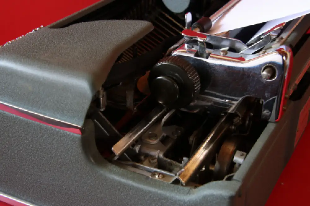 Vintage Olympia SM3 dark gr very good condition w own case tested 1957 / 1007604 11