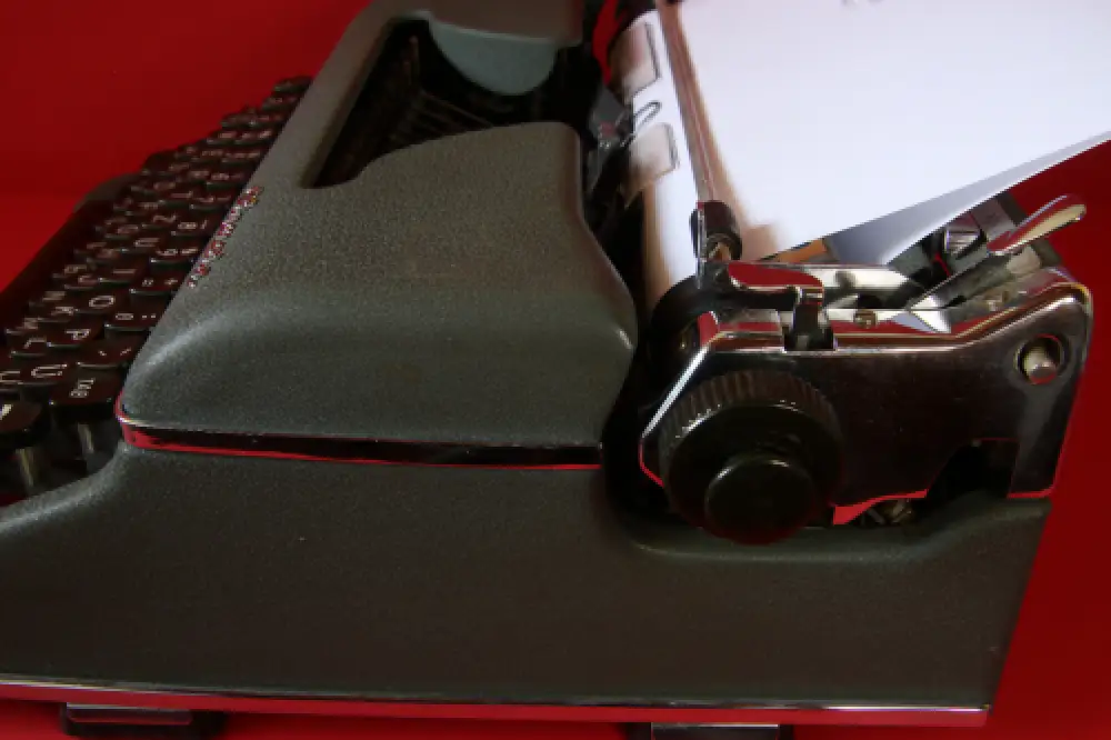 Vintage Olympia SM3 dark gr very good condition w own case tested 1957 / 1007604 14