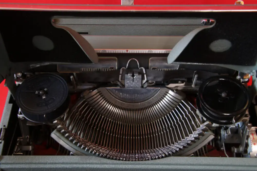 Vintage Olympia SM3 dark gr very good condition w own case tested 1957 / 1007604 7