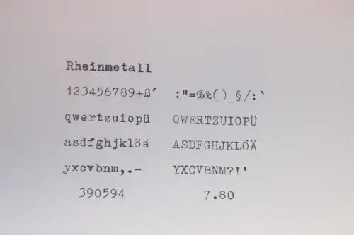 Vintage Rheinmetall  w case working well