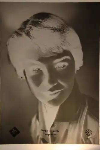 Vintage Glasnegativ Platte Glassnegative  Virginia Leith