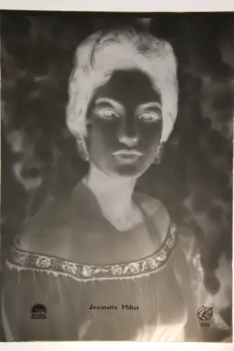 Vintage Glasnegativ Platte Glassnegative Jeannette Miller