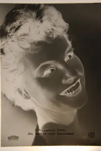 Vintage Glasnegativ Platte Glassnegative Eva Ingeborg Scholz