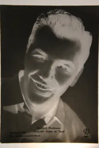 Vintage Glasnegativ Platte Glassnegative Gerhard Riedmann