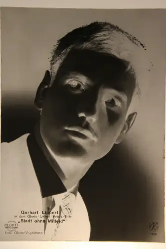 Vintage Glasnegativ Platte Glassnegative Gerhart Lippert