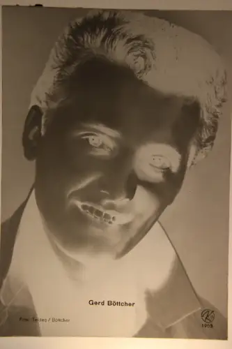 Vintage Glasnegativ Platte Glassnegative Gerd Böttcher