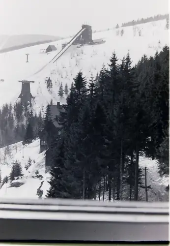 Orig Film Negative 23x  DDR Oberwiesenthal im Winter, Strassenszenen  c1970-72