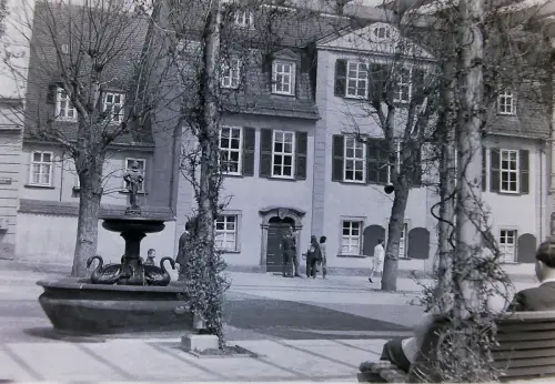 Orig Film Negativ DDR  Weimar Strassenszene 1971  B14/12/17