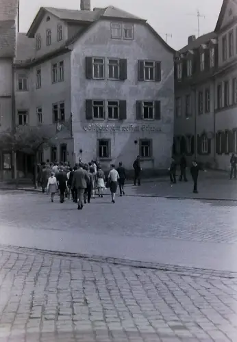 Orig Film Negativ DDR  Weimar Strassenszene 1971  B14/12/19