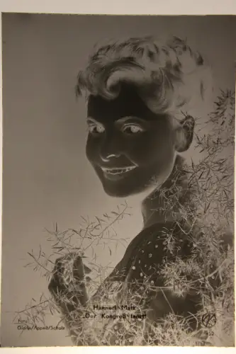 Vintage Glasnegativ Platte Glassnegative Hannerl Matz