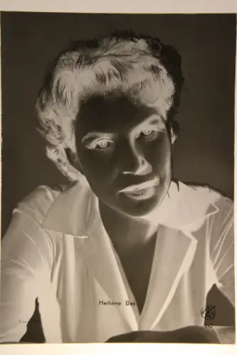 Vintage Glasnegativ Platte Glassnegative Heliane Bey