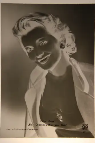 Vintage Glasnegativ Platte Glassnegative Erica Beer