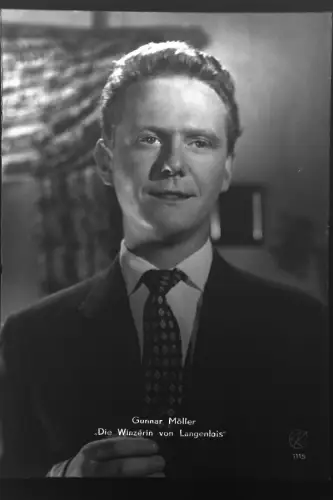 Vintage Glasnegativ Platte Glassnegative Gunnar Möller