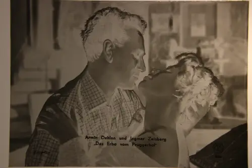 Vintage Glasnegativ Platte Glassnegative Armin Dahlen&Ingmar Zeisberg